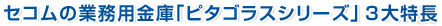 �Z�R���̋Ɩ��p���Ɂu�s�^�S���X�V���[�Y�v3�����
