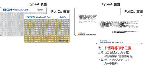 図：デザインの一例 その他のカードデザインを見る