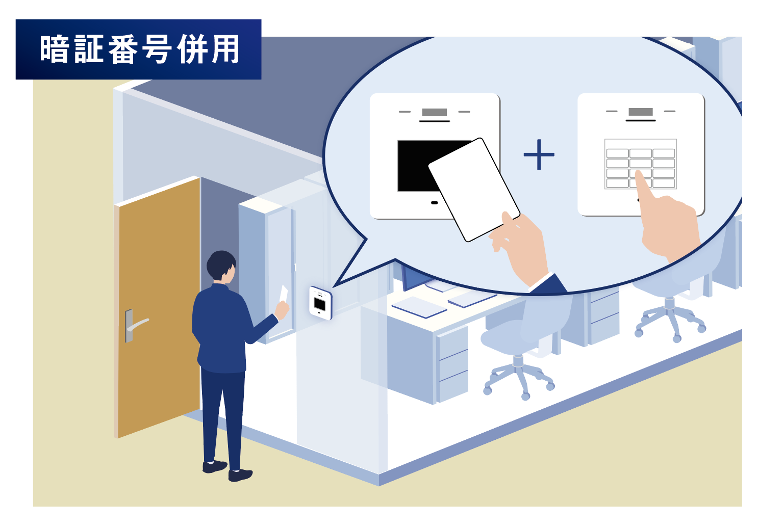 AZAccess｜入退室管理/出入管理｜防犯商品｜法人向けセキュリティ対策・防犯対策のセコム