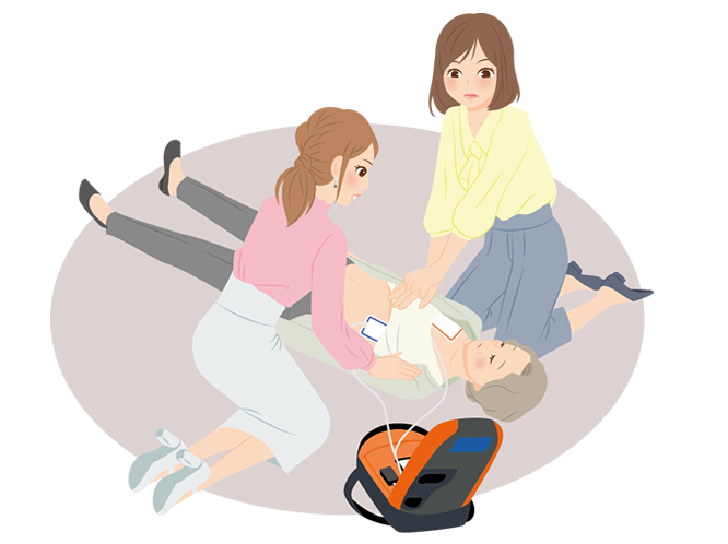 心肺蘇生法(CPR)とAED