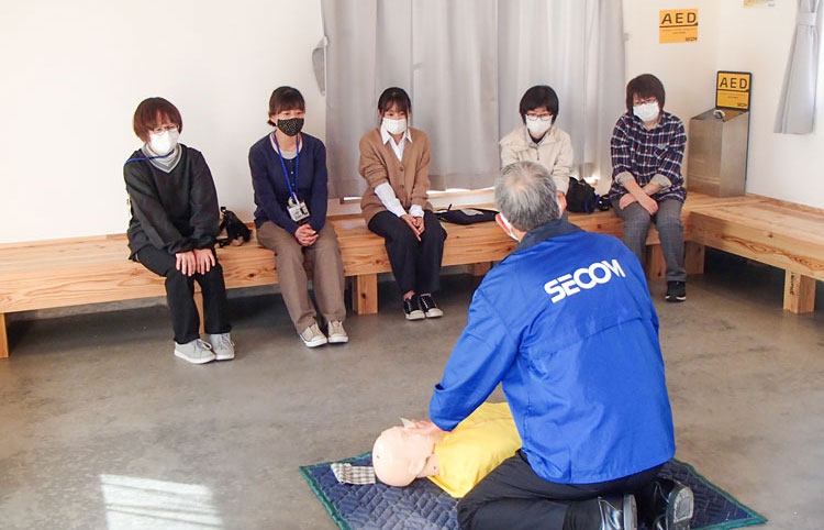 写真:130名超の社員が消防団員として活動