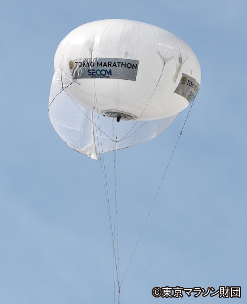 セコム気球のイメージ