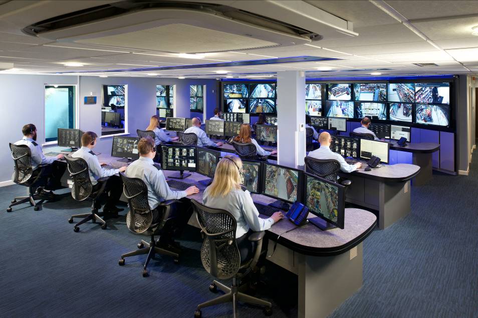 セコムPLCのコントロールセンターのイメージ