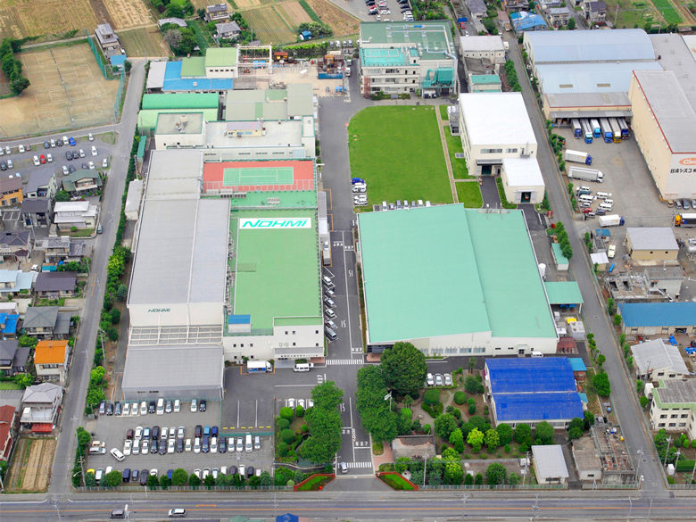 写真：能美防災株式会社メヌマ工場