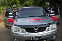 インドネシアの緊急対処車両