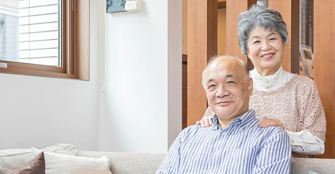 宮城県仙台市70代ご夫婦Oさま（※画像はイメージです。）｜ホームセキュリティのセコム