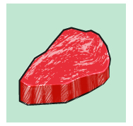 肉(牛もも、ヒレ肉など)