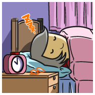 規則正しい生活も大切