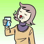 外出から帰ったら、まずうがいを