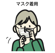 マスクの着用