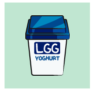 LGG菌を使用したヨーグルト