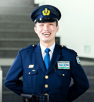 写真：常駐警備