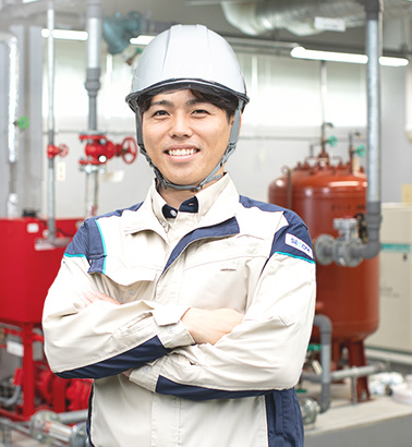 写真：設備管理